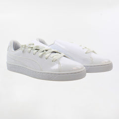 Puma Basket Crush Womens White Trainers NO BOX