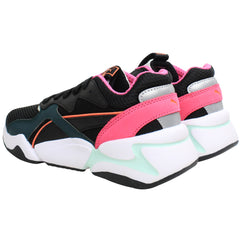 Puma Nova Mesh Womens Black Trainers