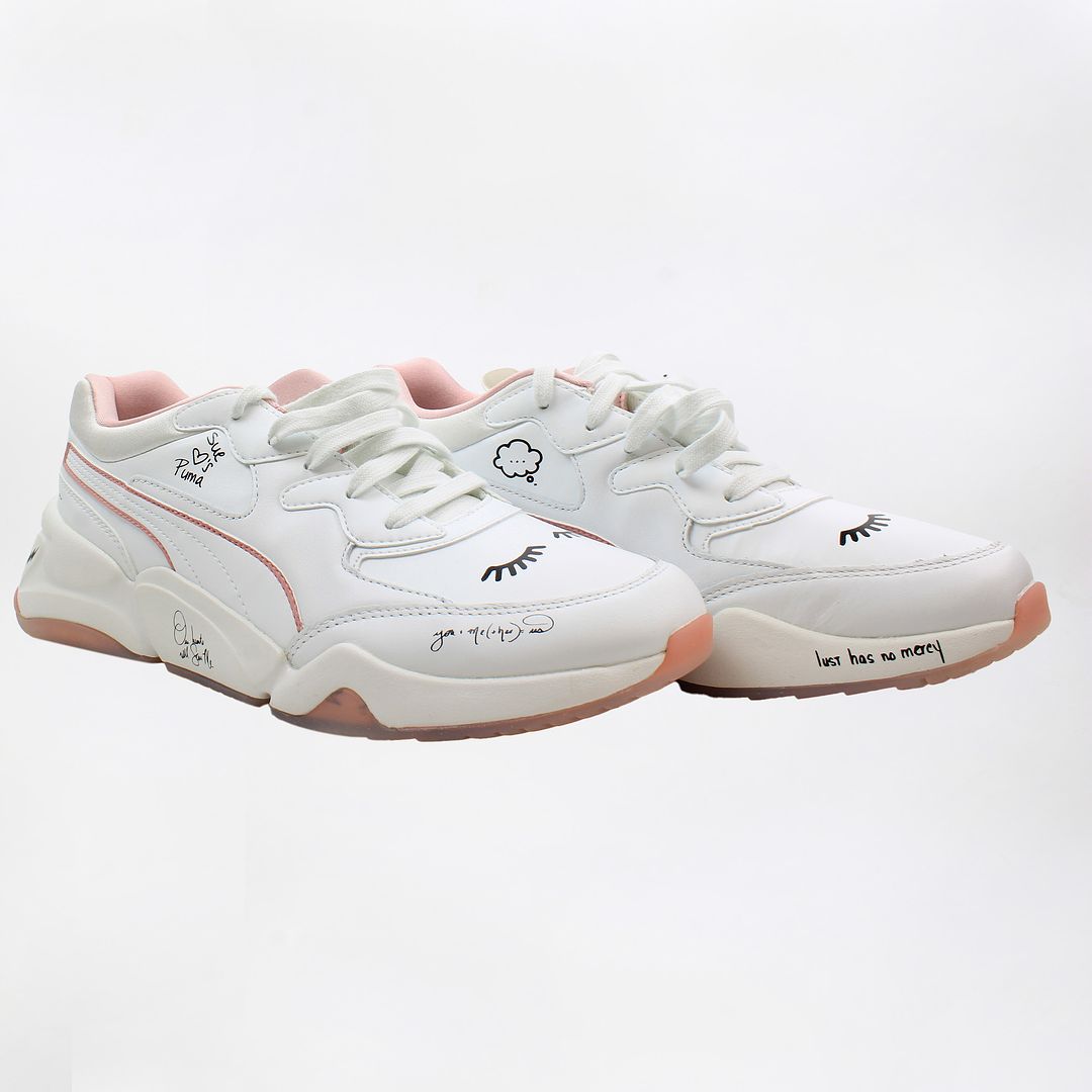 Puma Nova x Sue Tsai Womens White Trainers NO BOX