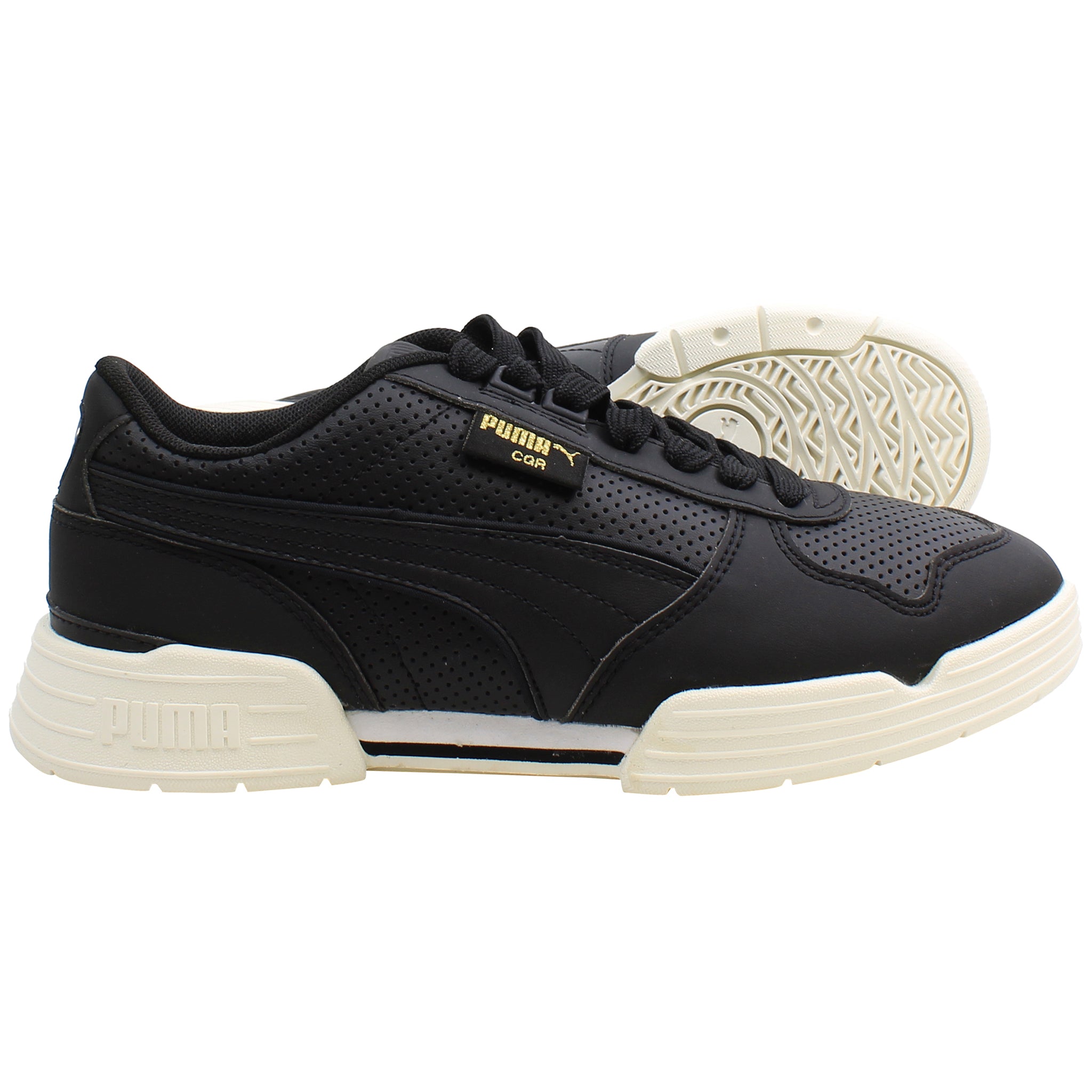 Puma CGR Perforated Mens Black Trainers