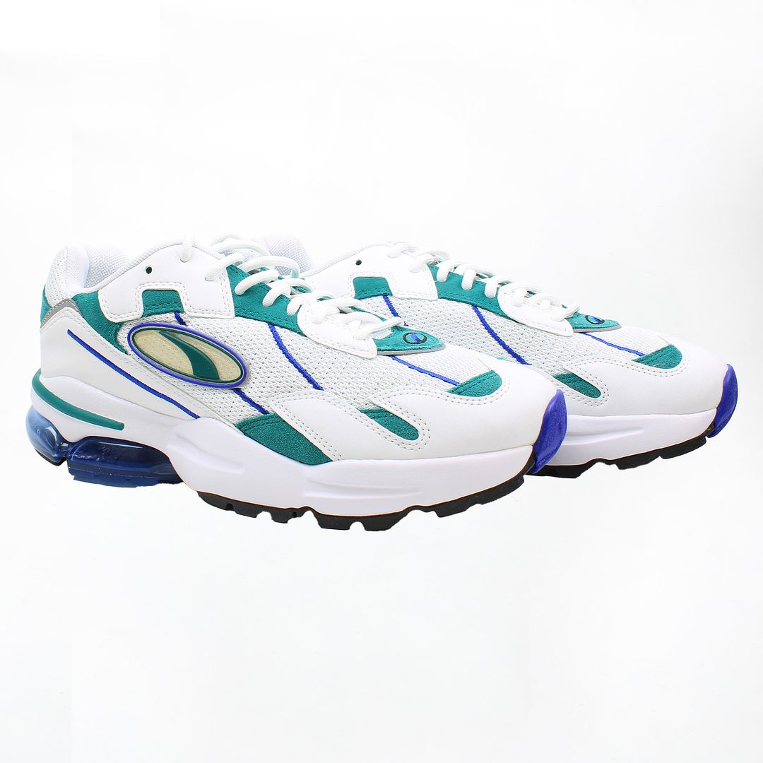 Puma Cell Ultra OG Mens White/Green Trainers NO BOX