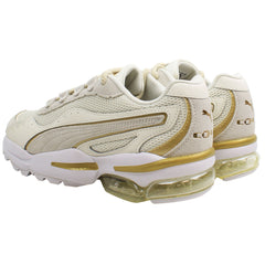 Puma Cell Stellar Soft Womens Gold/White Trainers