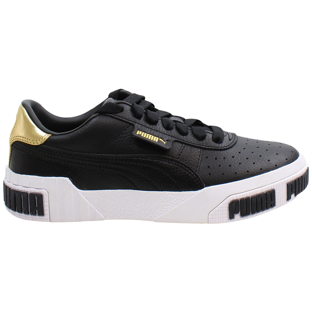 Puma Cali Bold Metallic Womens Black Trainers