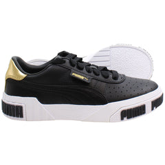 Puma Cali Bold Metallic Womens Black Trainers