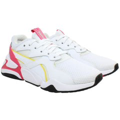 Puma Nova Coloured Womens White Running Shoes