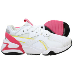 Puma Nova Coloured Womens White Running Shoes
