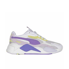 Puma RS-X3 Mesh Pop Womens White/Purple Trainers