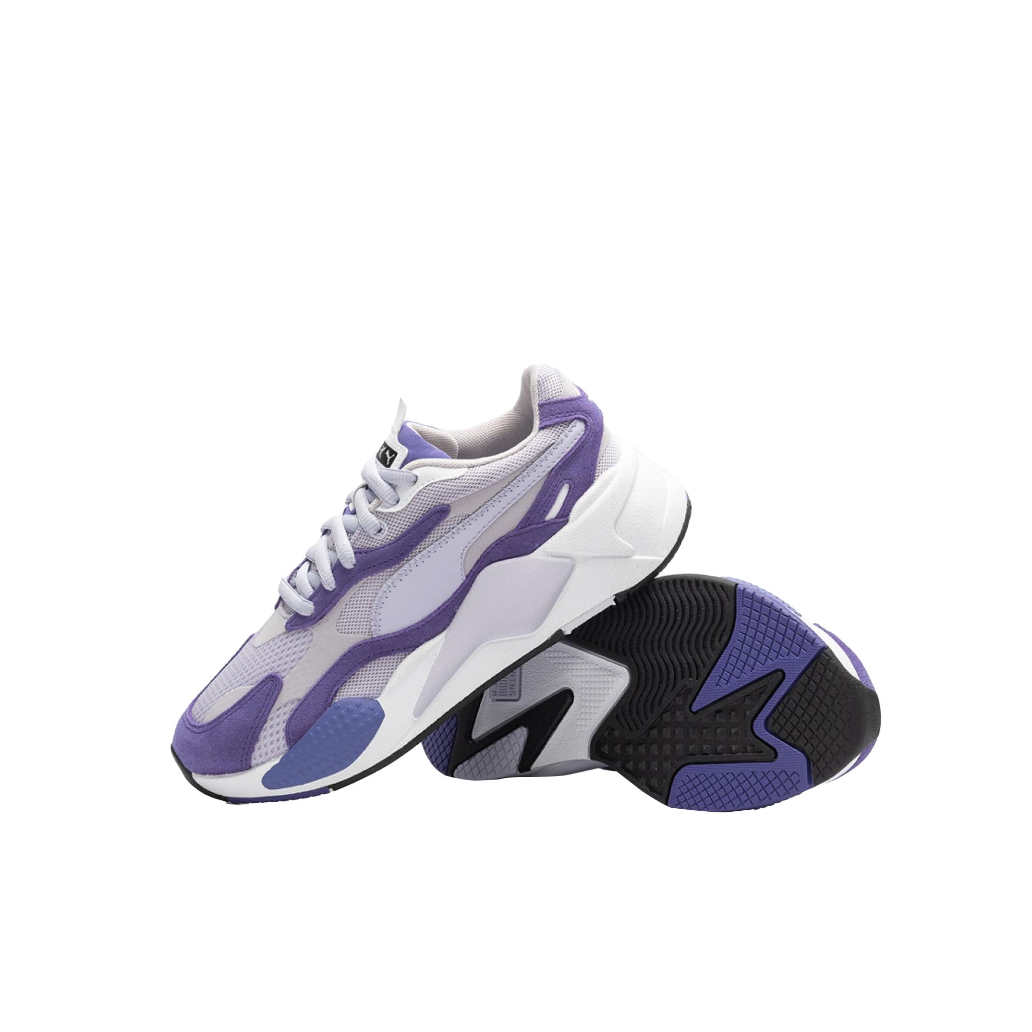 Puma RS-X3 Super Womens White/Purple Trainers