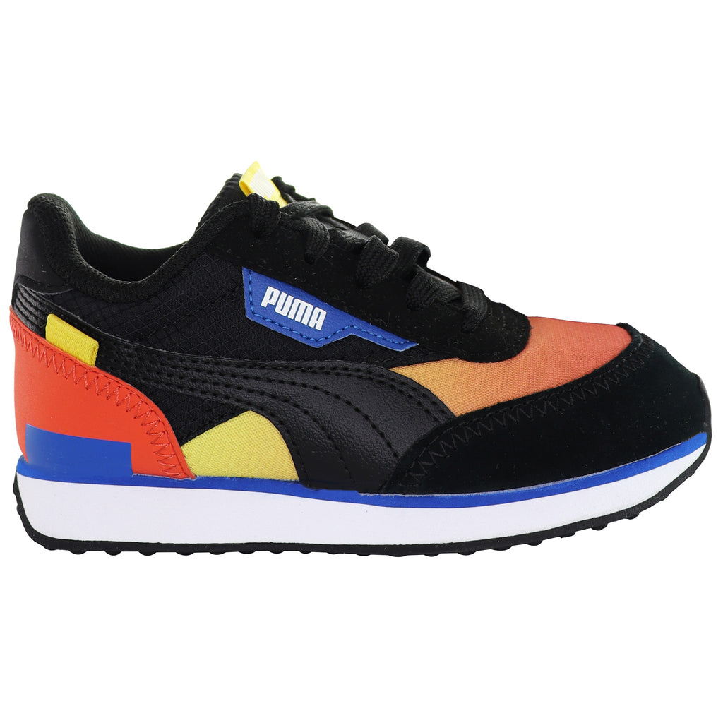 Puma Future Rider Space Kids Black Trainers