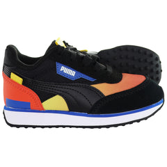 Puma Future Rider Space Kids Black Trainers