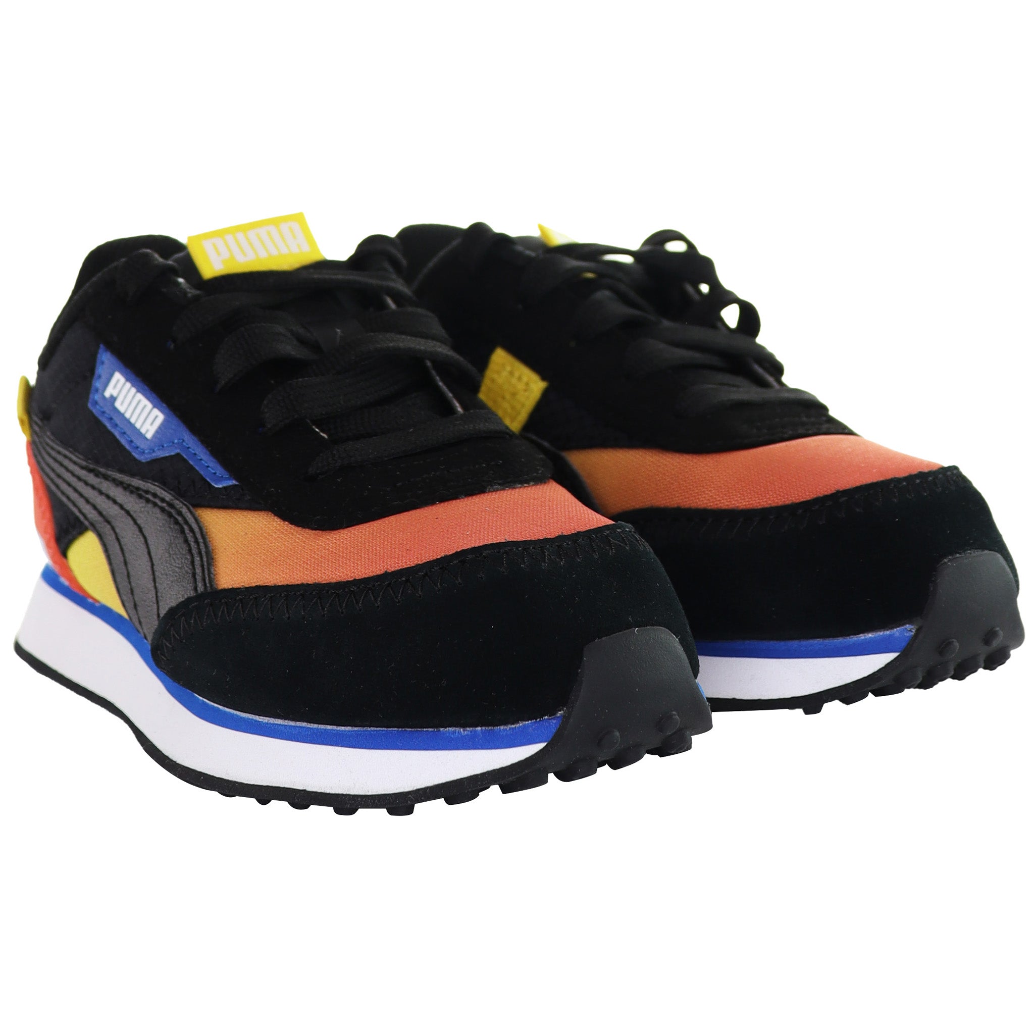 Puma Future Rider Space Kids Black Trainers