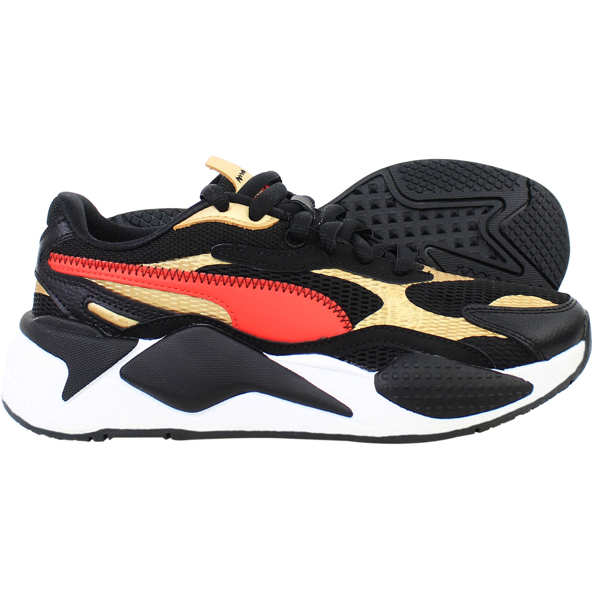 Puma RS-X3 CNY Mens Black/Gold Running Shoes