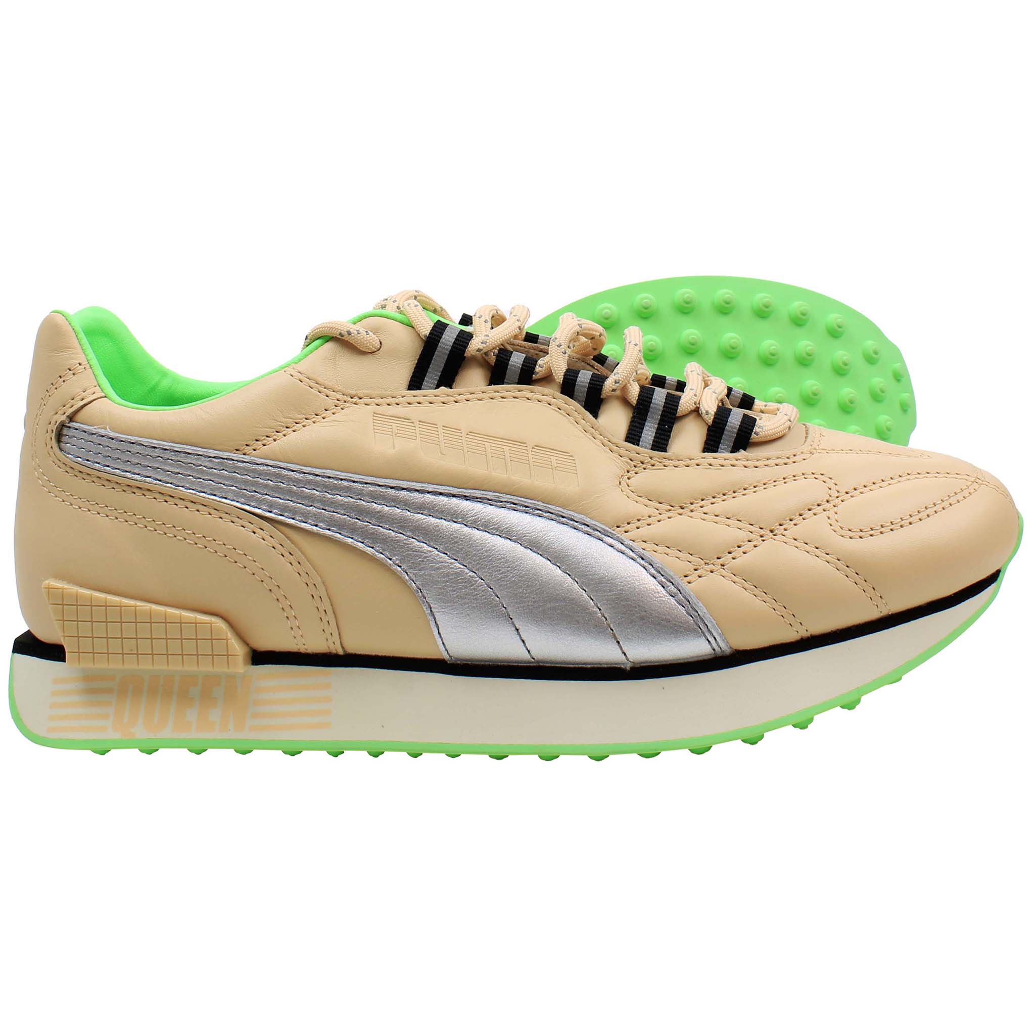 Puma Mile Rider Queen Womens Beige Trainers