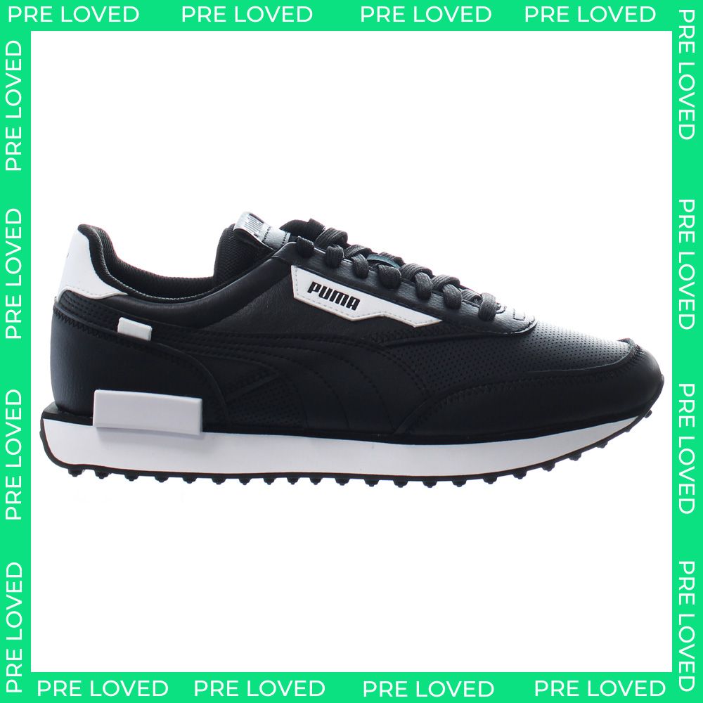 Puma Future Rider Contrast Mens Black Trainers NO BOX