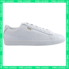 Puma Basket Classic XXI Mens White Trainers NO BOX