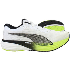 Puma Deviate Nitro 2 Womens White Running Shoes