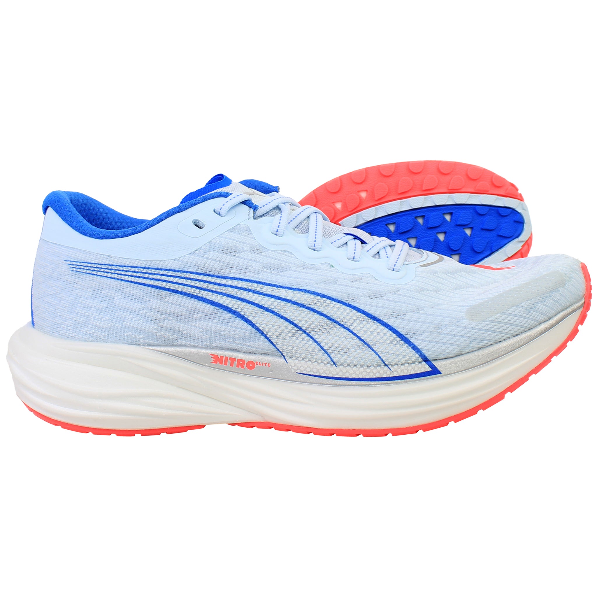 Puma Deviate Nitro 2 Womens Blue Running Shoes