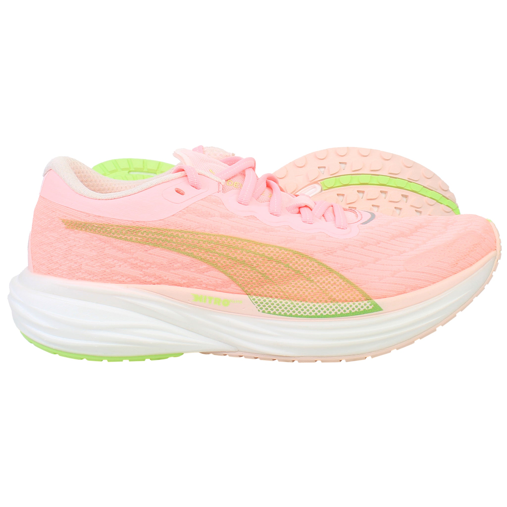 Puma Deviate Nitro 2 Womens Orange Running Shoes