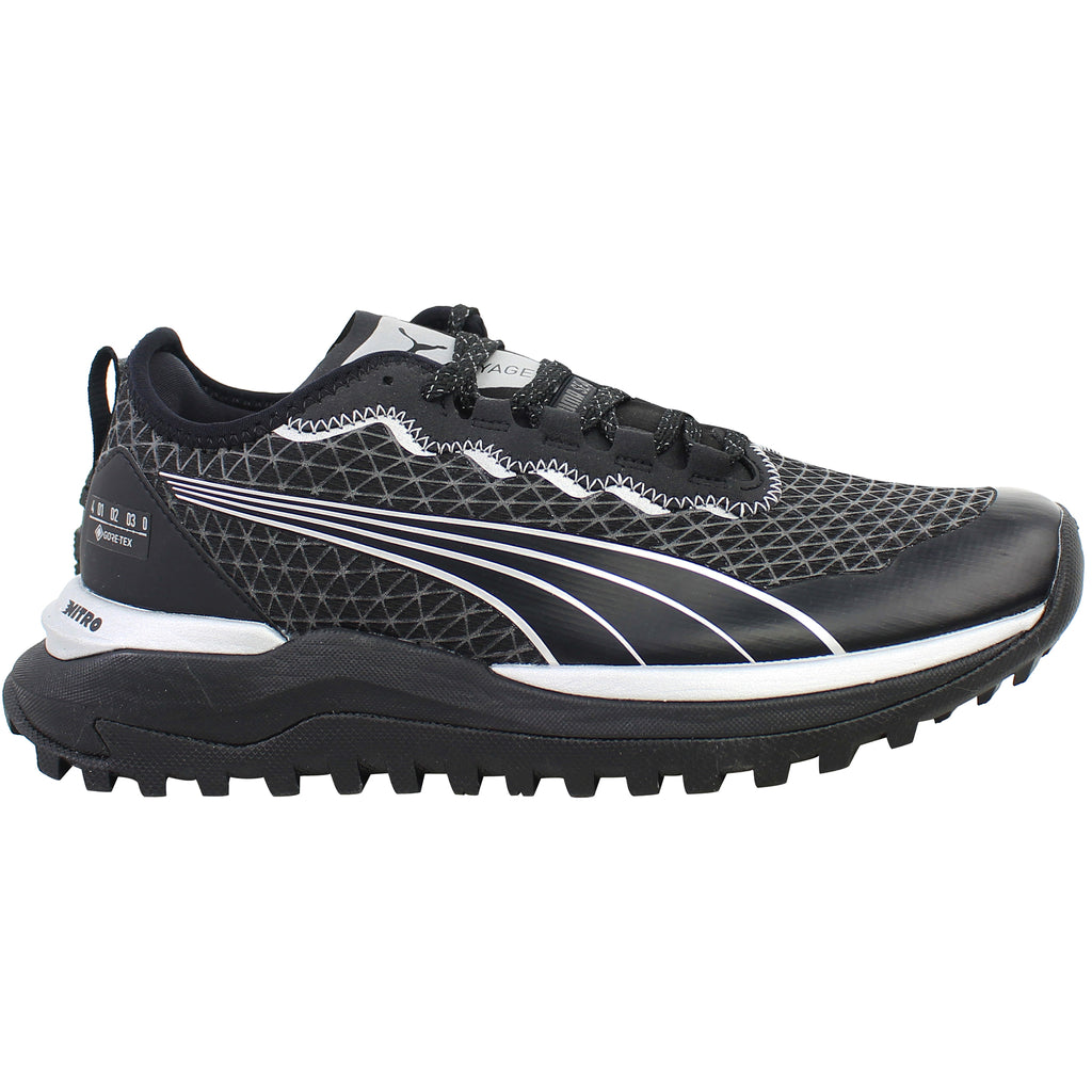 Puma Voyage Nitro 2 Gore-Tex Womens Black Running Shoes