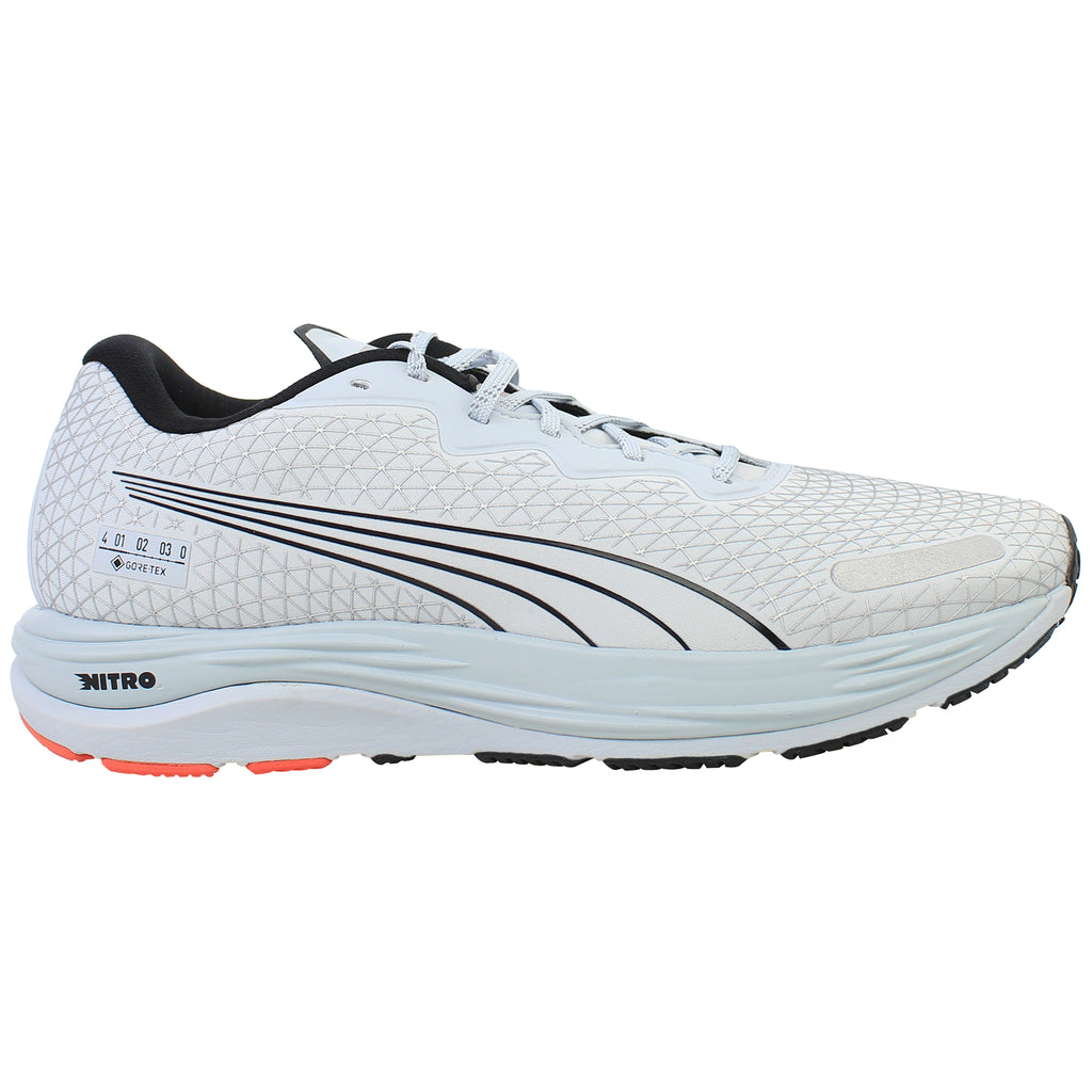 Puma Velocity Nitro 2 Gore-Tex Mens Grey Running Shoes