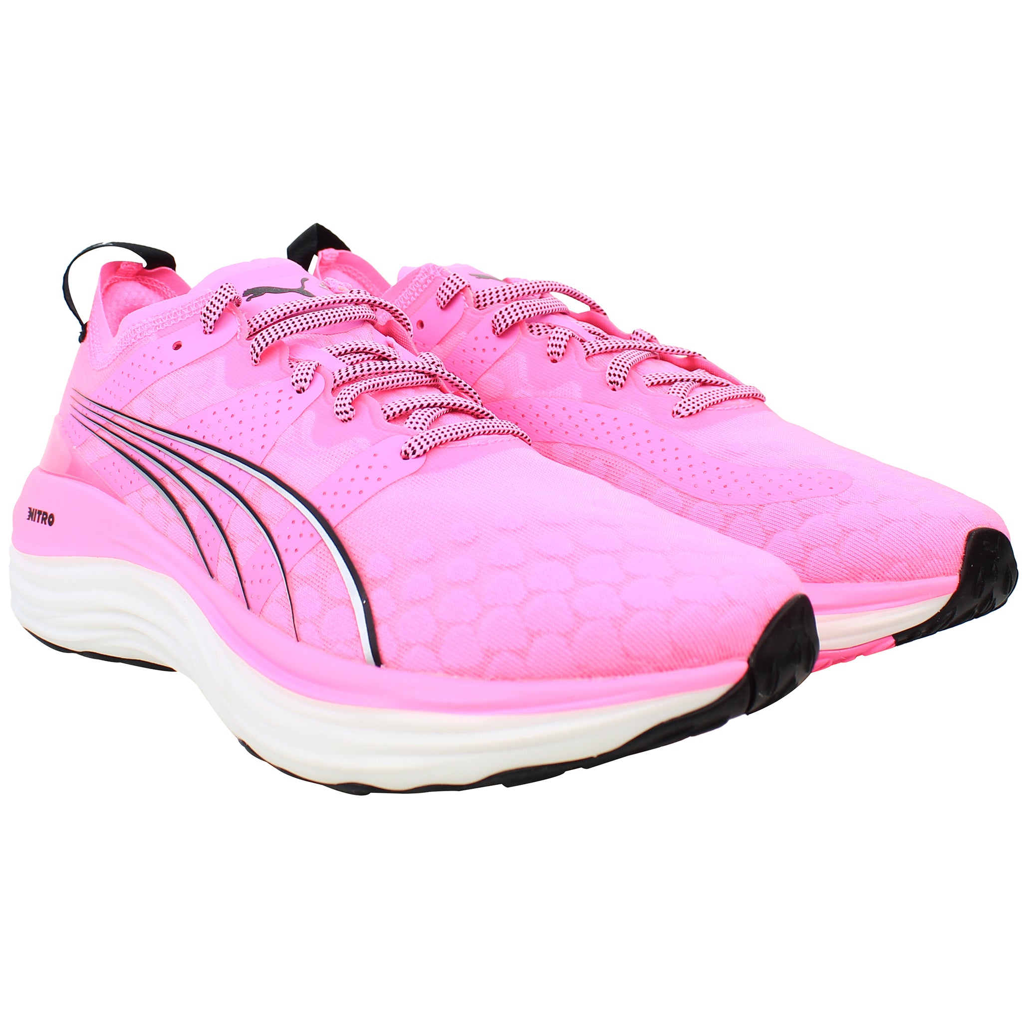 Puma ForeverRun Nitro Womens Pink Running Shoes