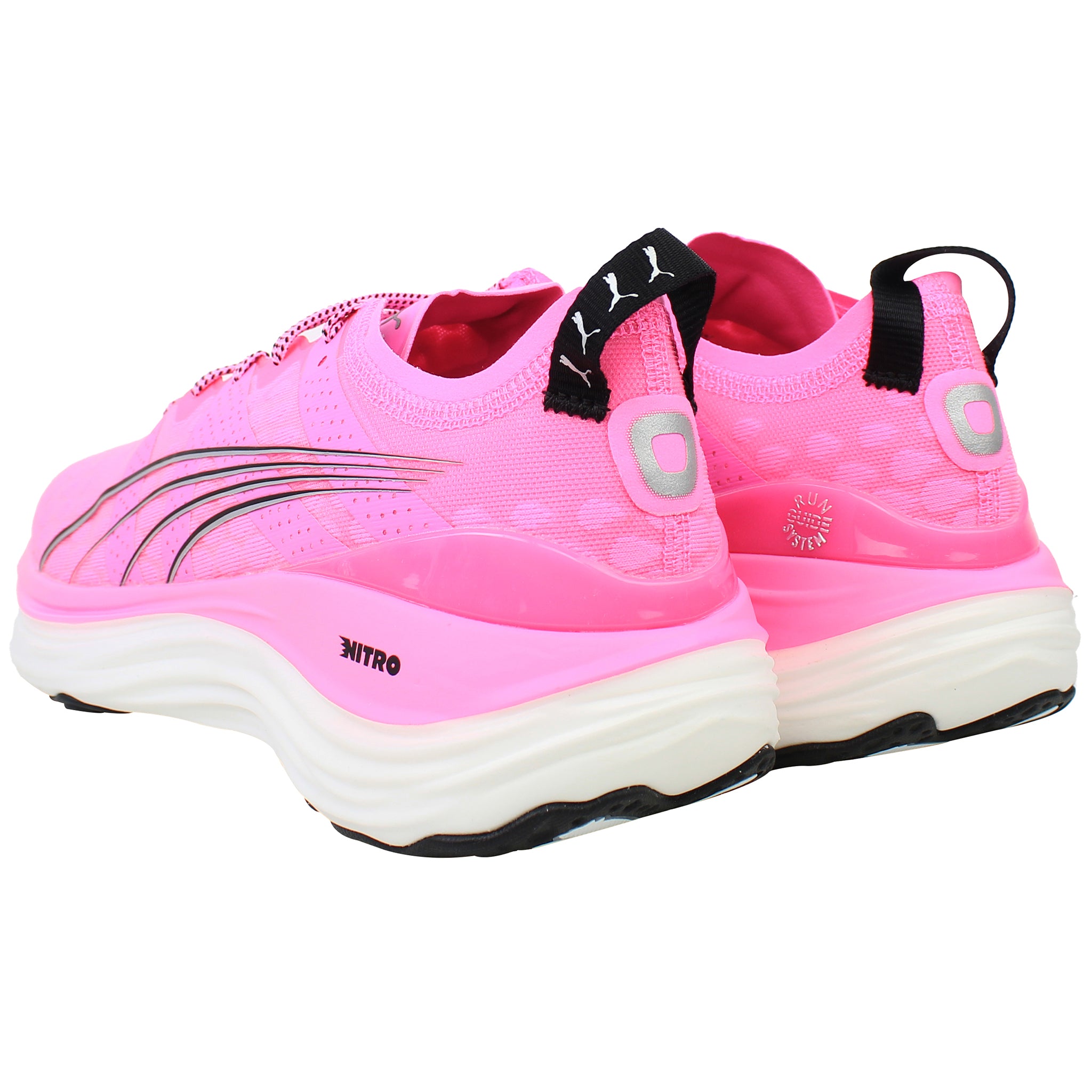 Puma ForeverRun Nitro Womens Pink Running Shoes