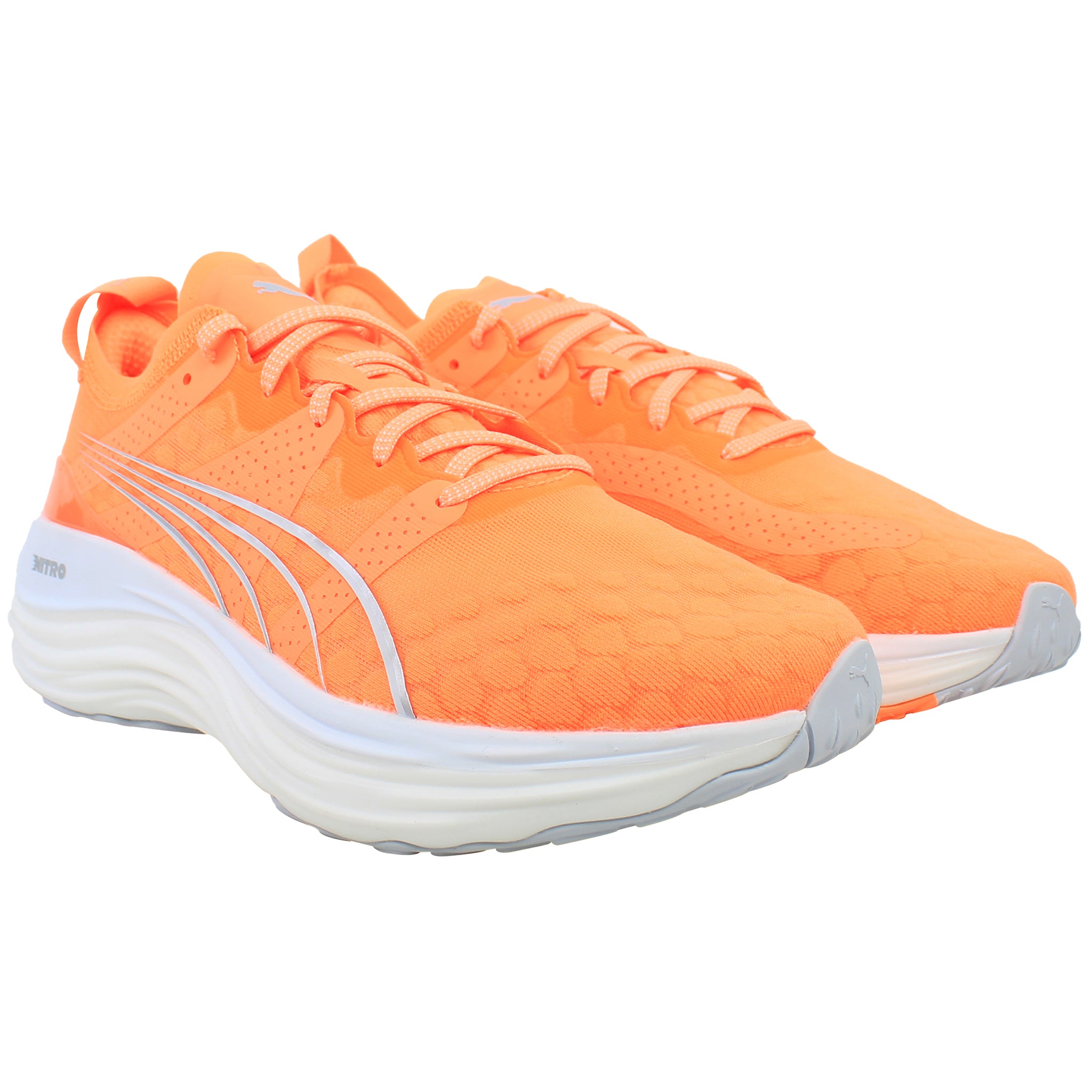 Puma ForeverRun Nitro Womens Orange Running Shoes