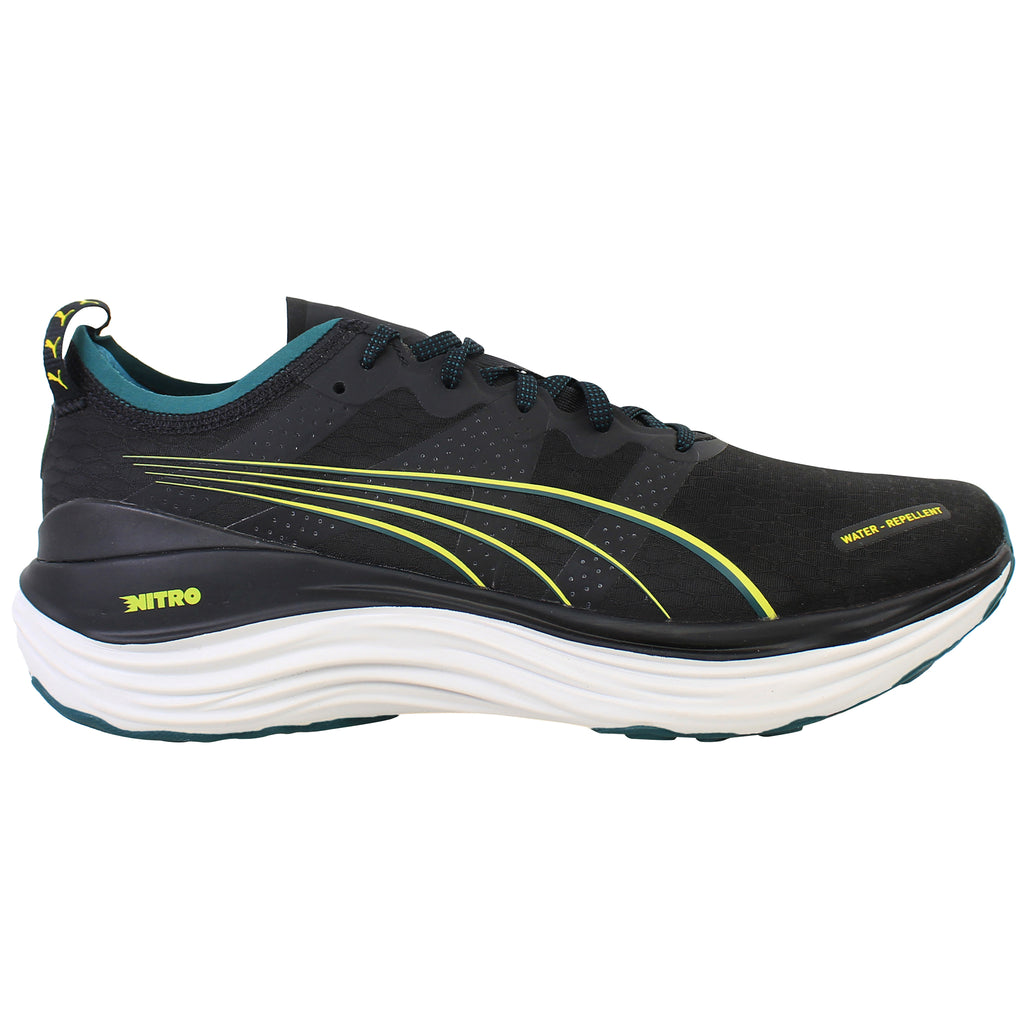 Puma ForeverRun Nitro WTR Mens Black Running Shoes