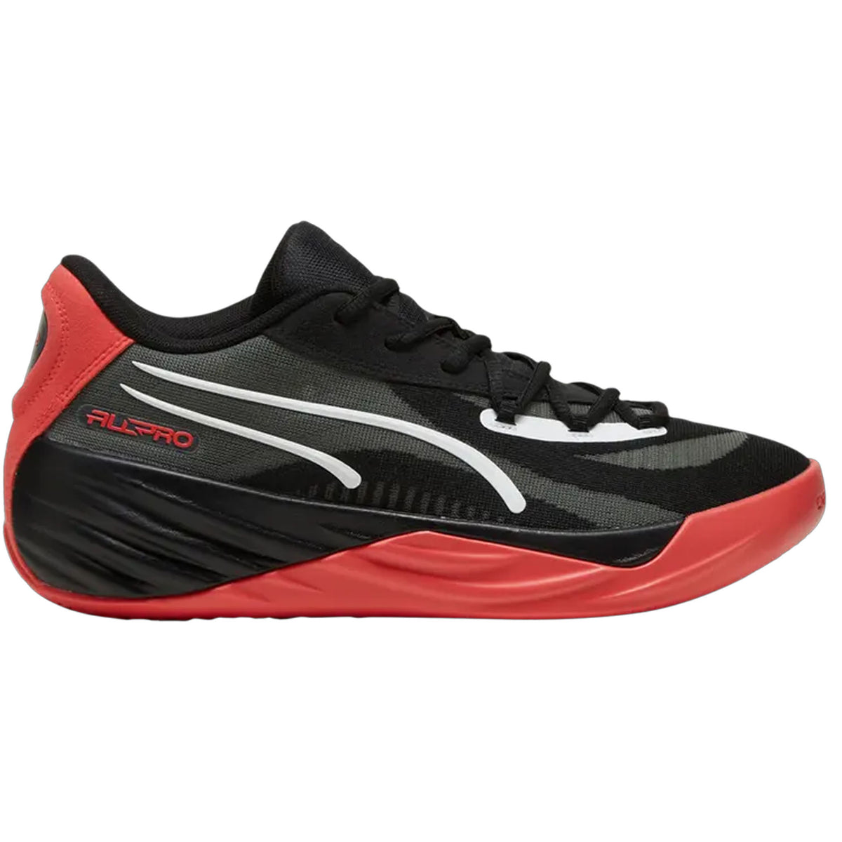 Puma All-Pro Nitro Mens Black Basketball Shoes