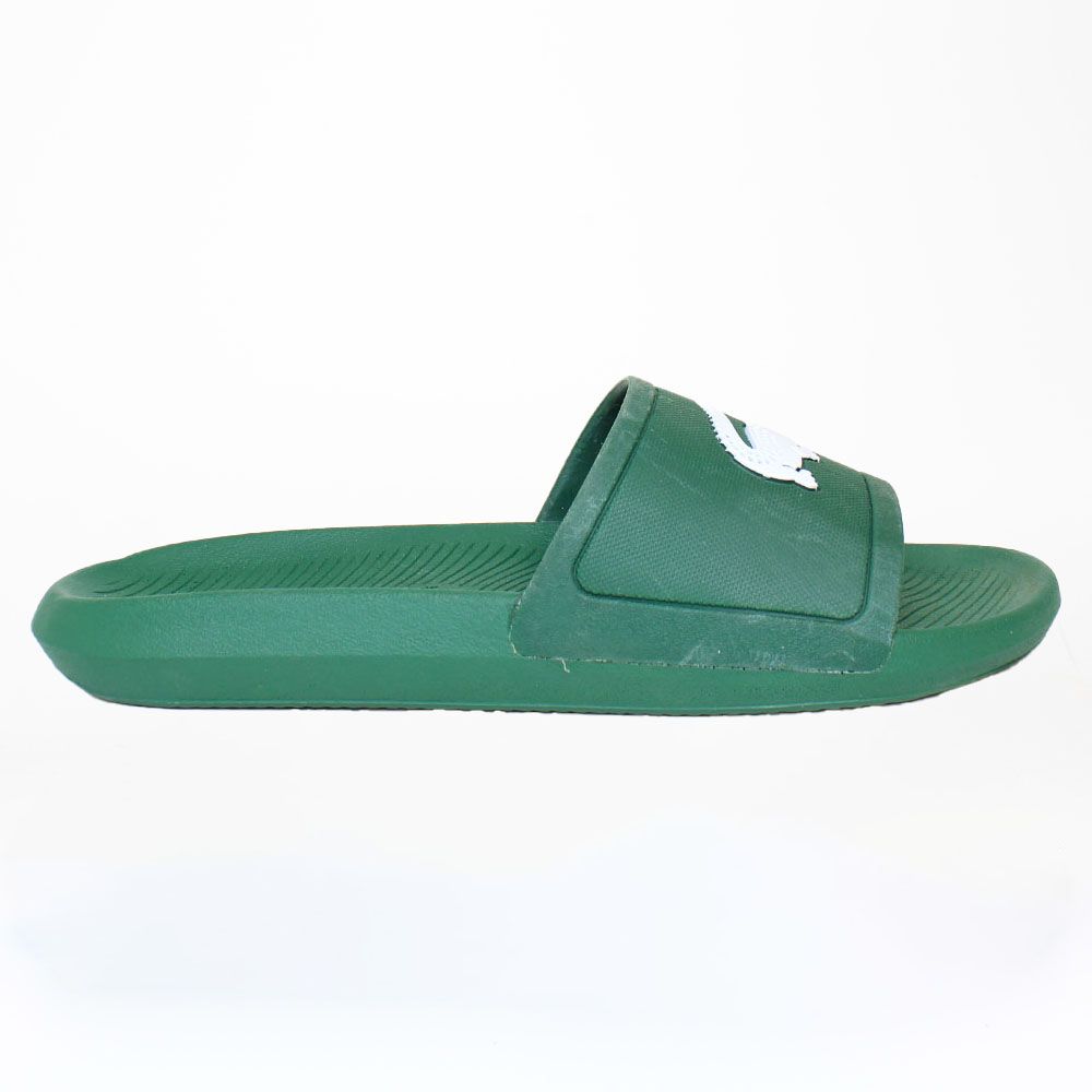 Lacoste Croco Slide 119 1 Mens Green Sliders DIRTY