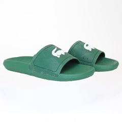 Lacoste Croco Slide 119 1 Mens Green Sliders DIRTY