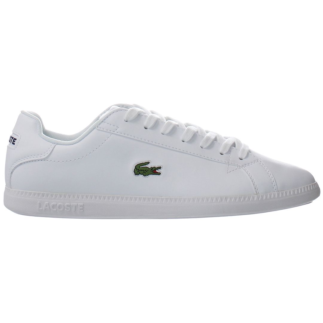 Lacoste Graduate BL 1 SMA Mens White Trainers