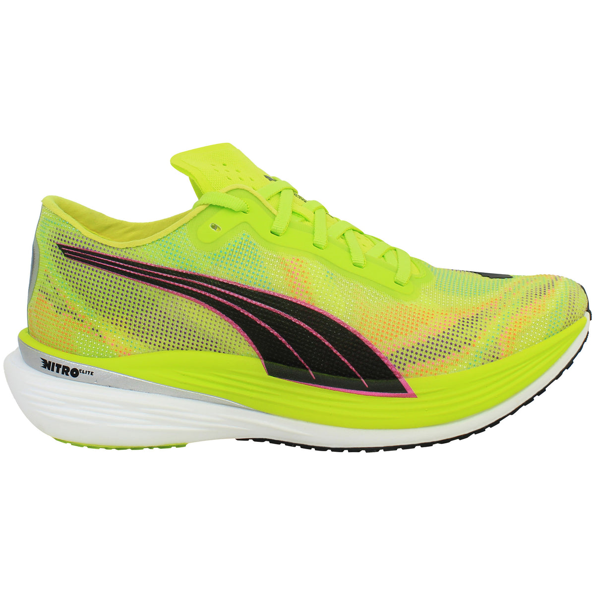 Puma Deviate Nitro Elite 2 Womens Green Running Shoes