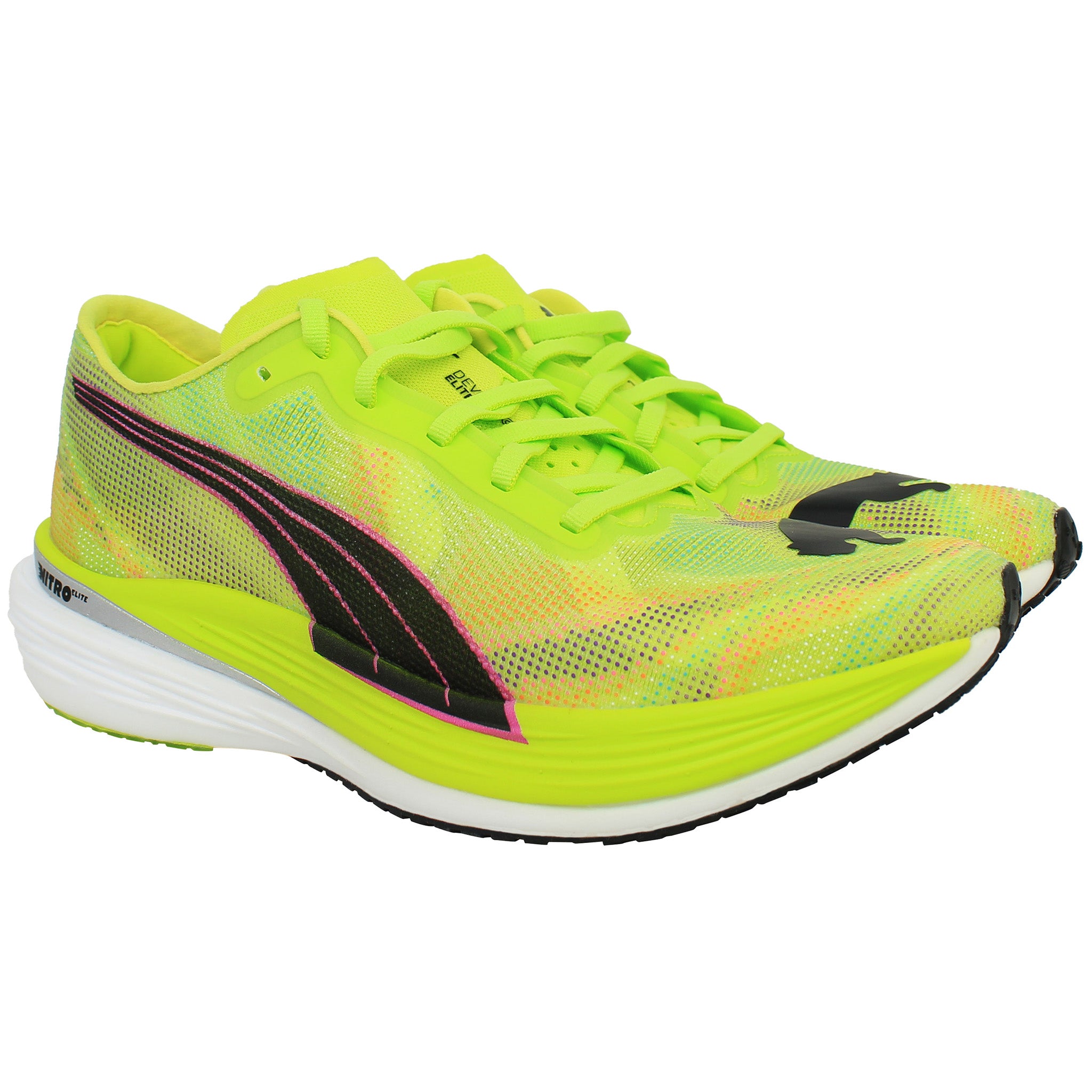 Puma Deviate Nitro Elite 2 Womens Green Running Shoes