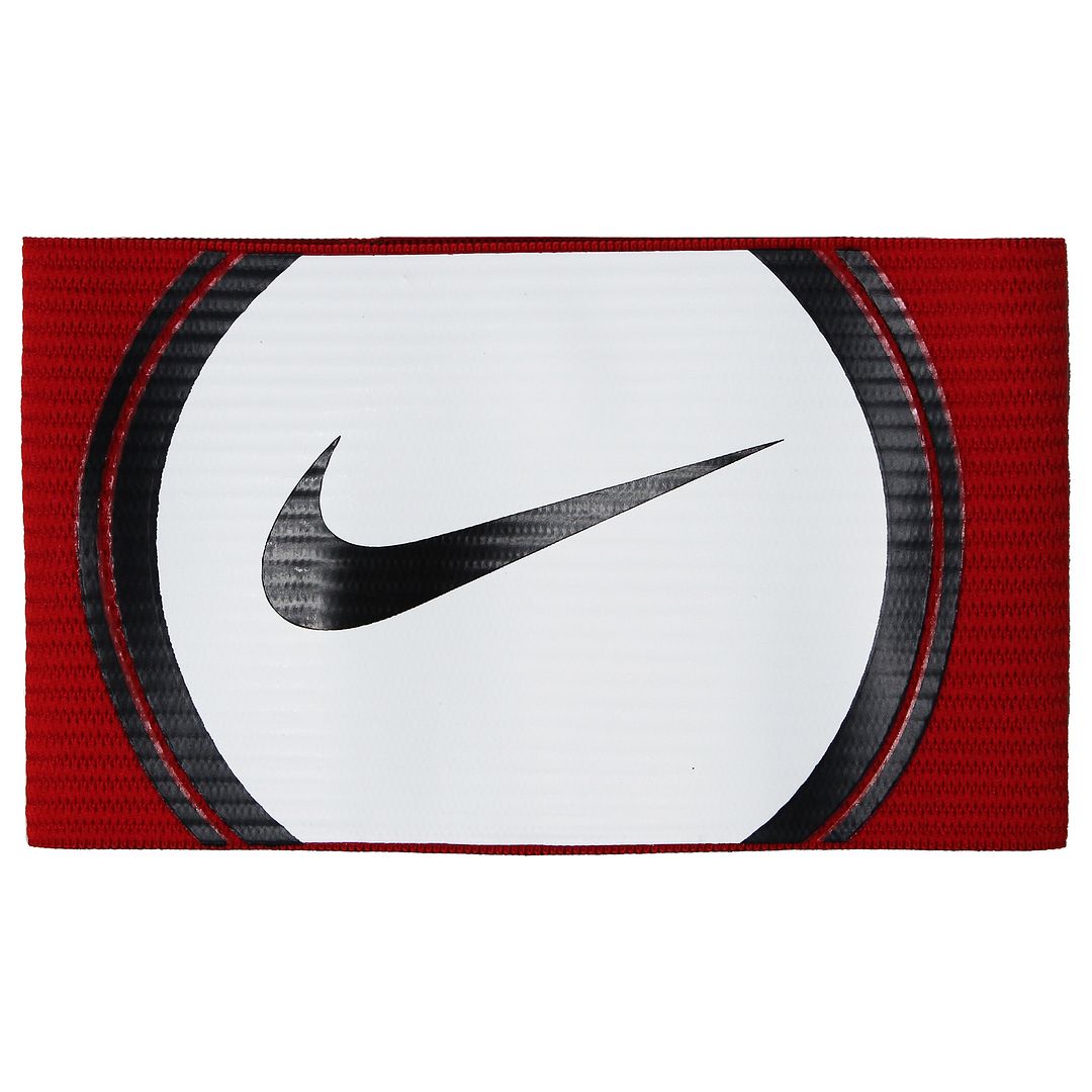 Nike Logo Mens Red/White Wristband