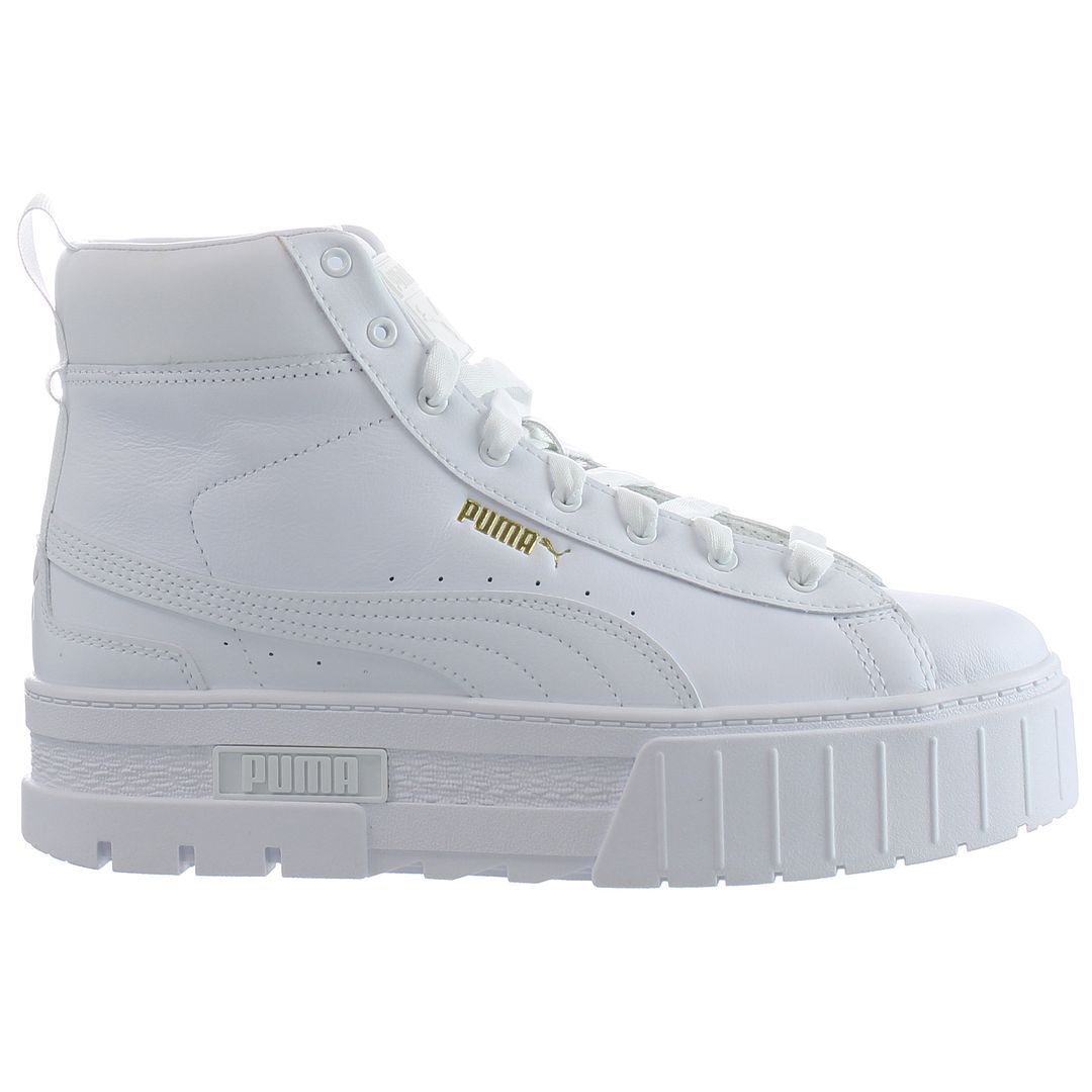 Puma Mayze Mid Womens White Trainers