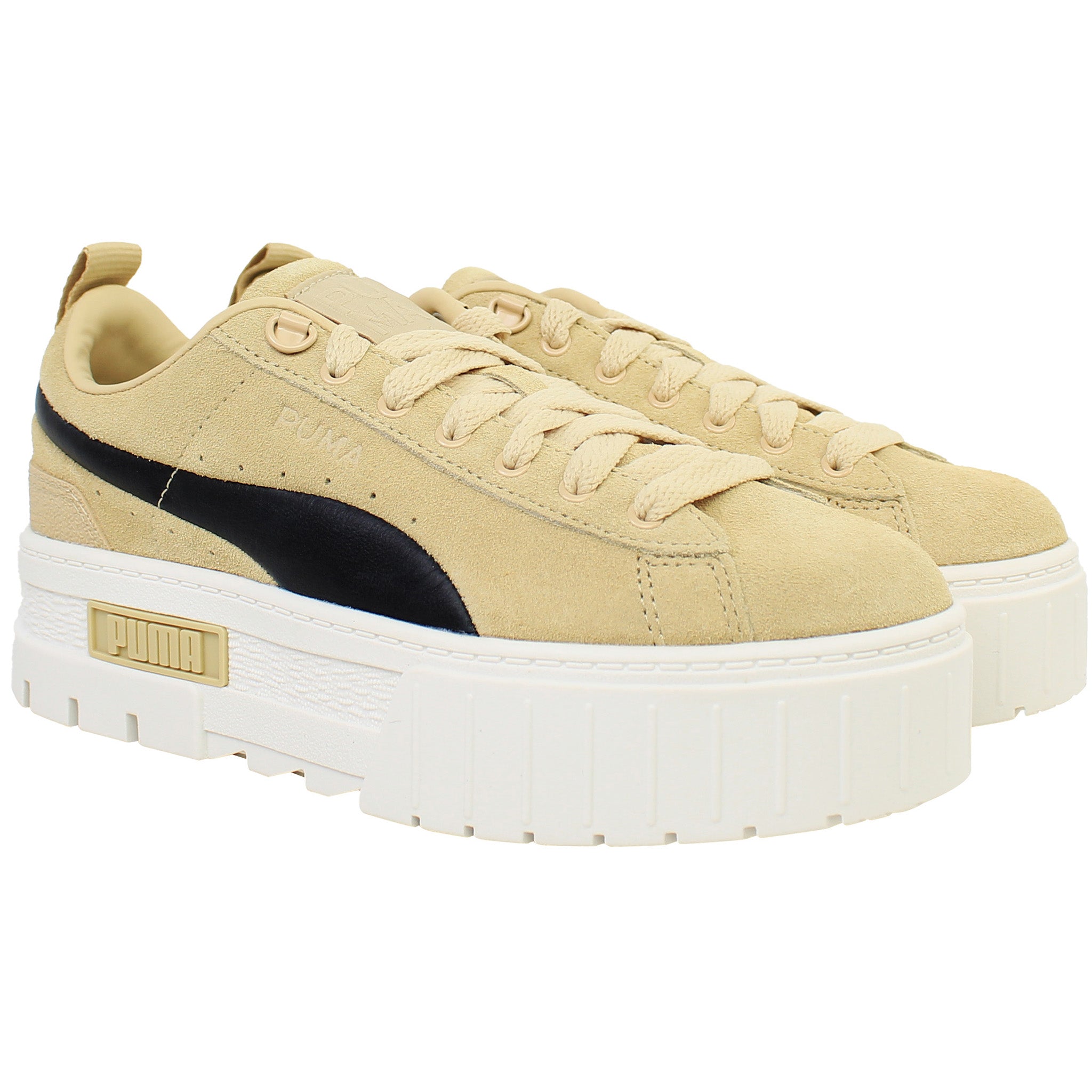 Puma Mayze Infuse Womens Beige Trainers