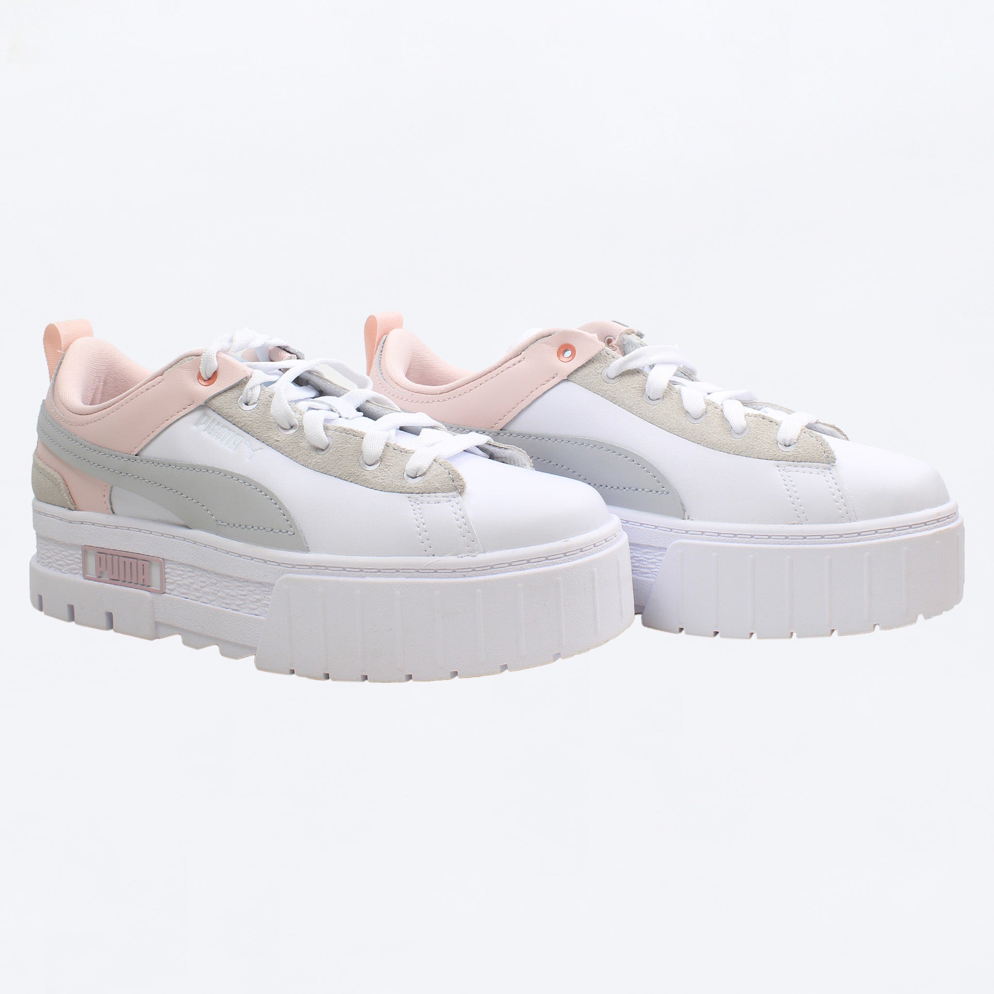 Puma Mayze Raw Womens White Trainers NO BOX