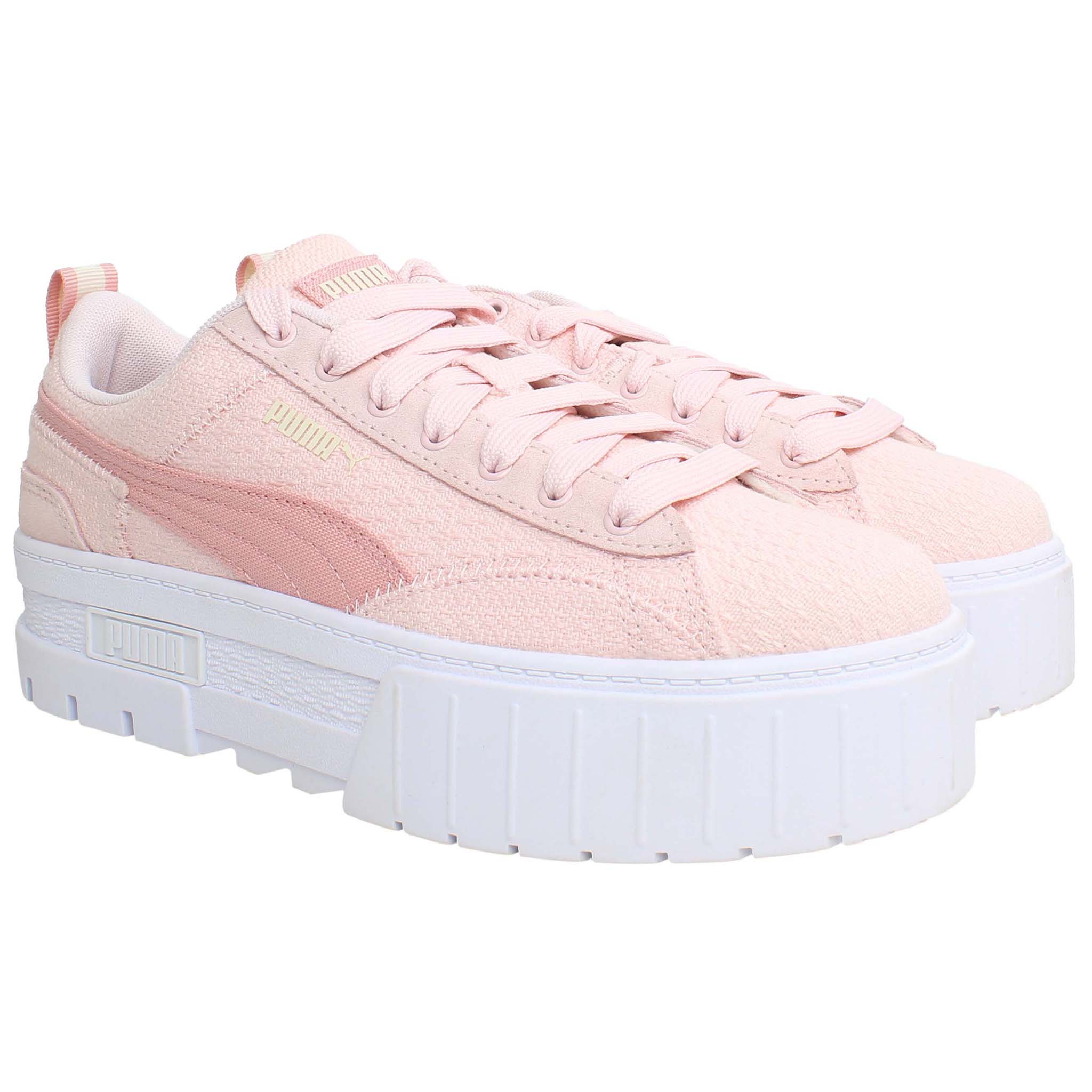 Puma Mayze Patchwork Womens Pink Trainers