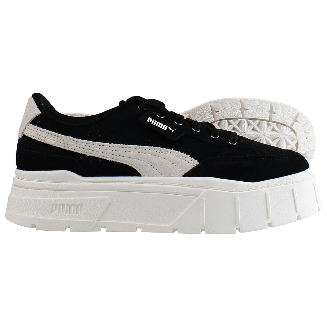 Puma Mayze Stack Womens Black Trainers