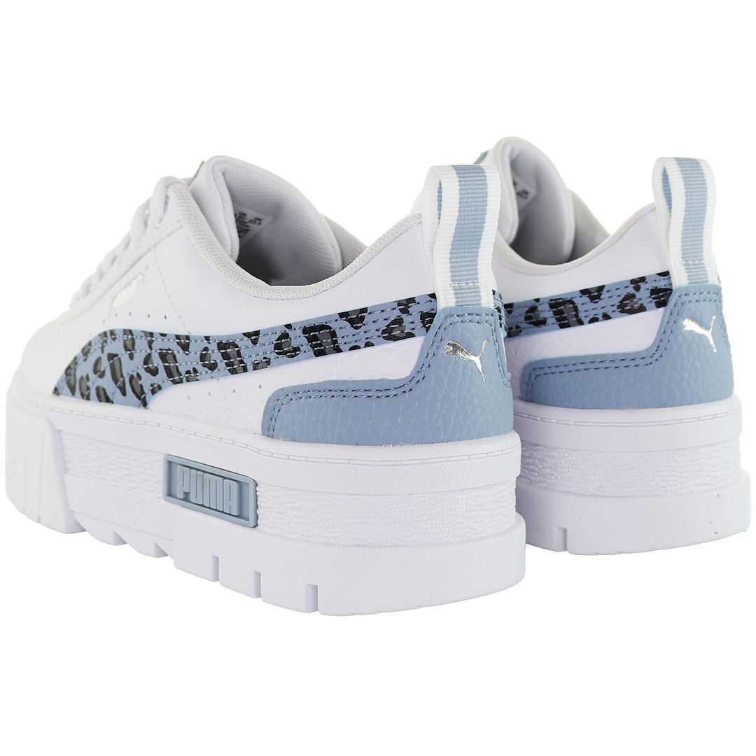 Puma Mayze Wild Kids White Trainers