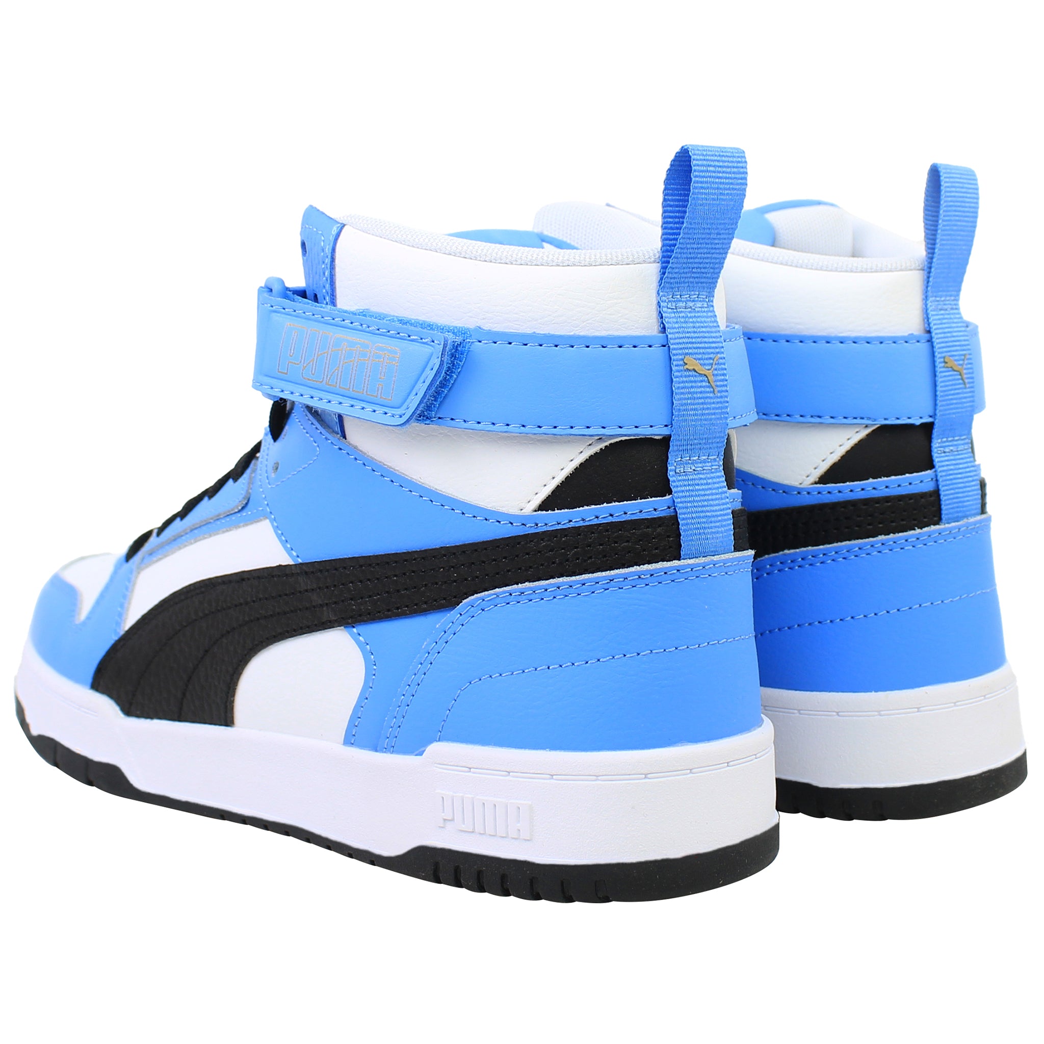 Puma RBD Game Mens Blue/White High Trainers