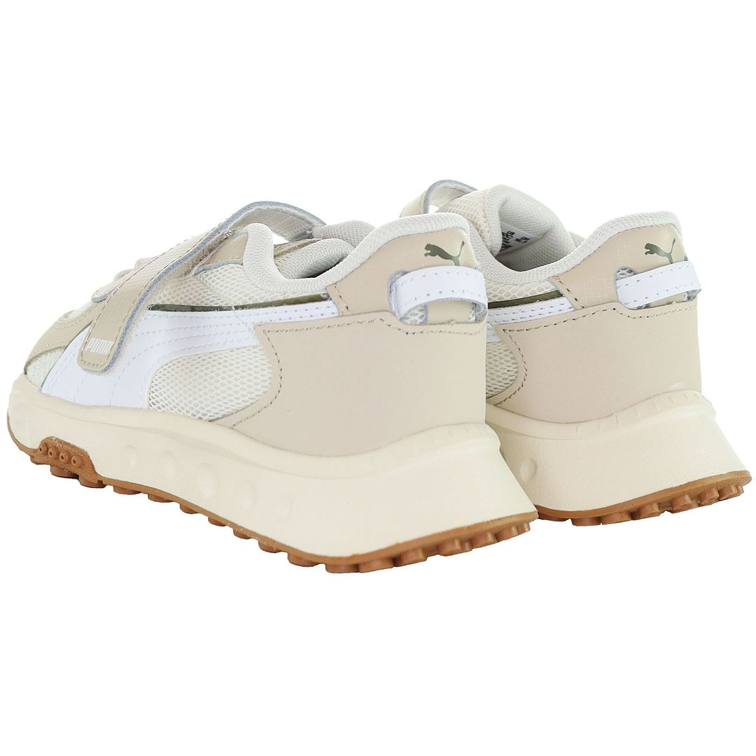 Puma Wild Rider Futurism AC Kids Off White Trainers