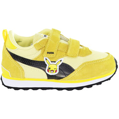 Puma Pokemon x Rider FV Kids Yellow Trainers