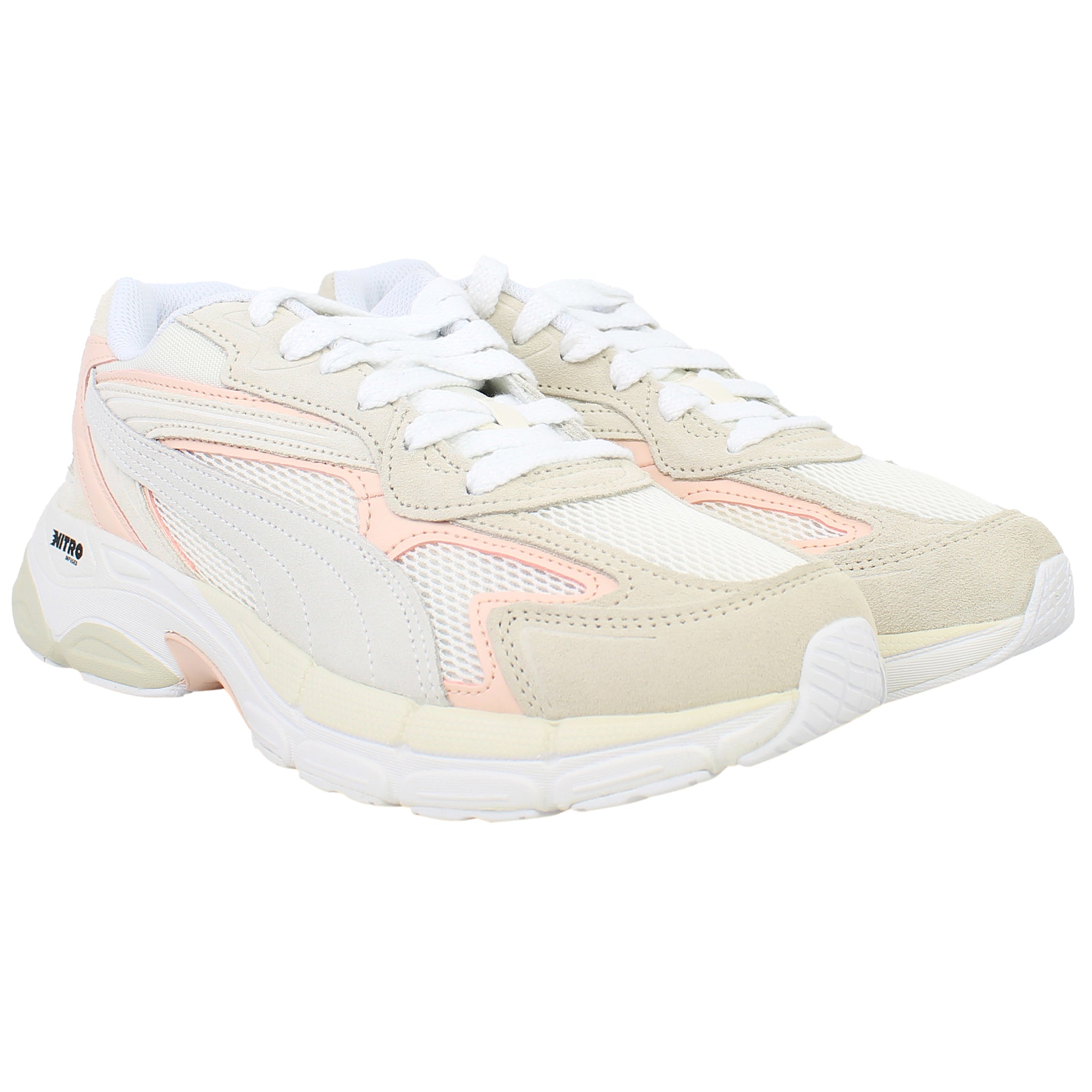 Puma Teveris Nitro Womens Beige Trainers