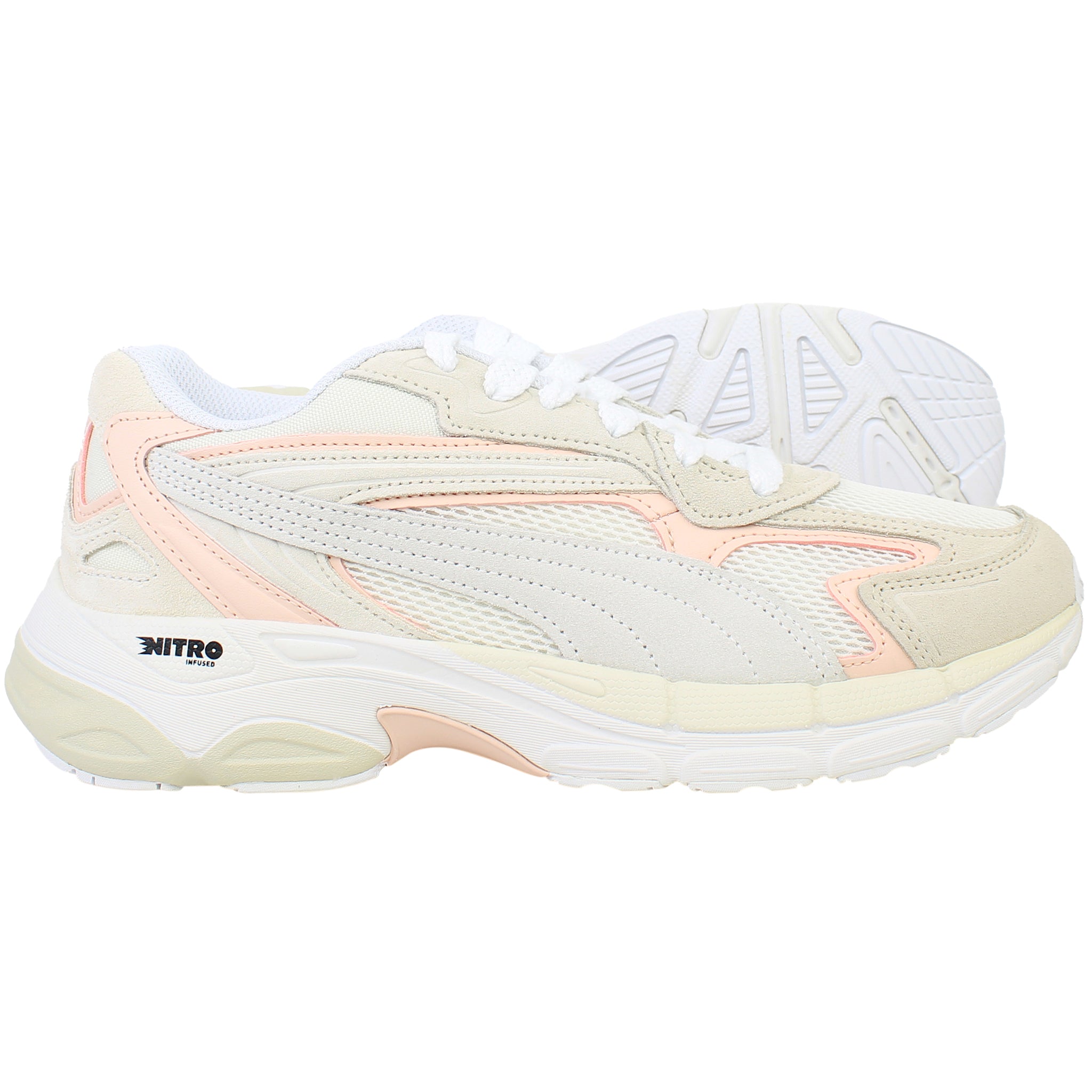 Puma Teveris Nitro Womens Beige Trainers