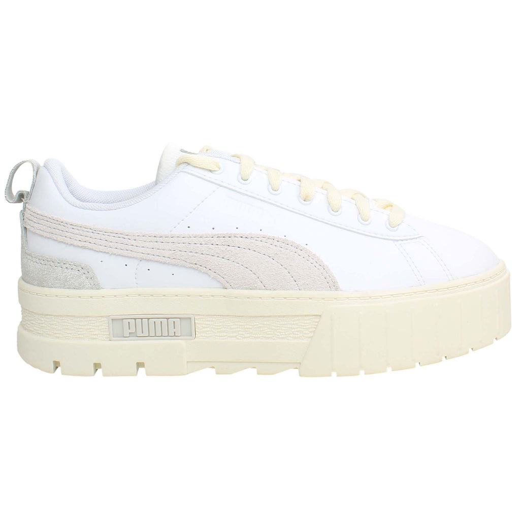 Puma Mayze Thrifted Womens White Trainers