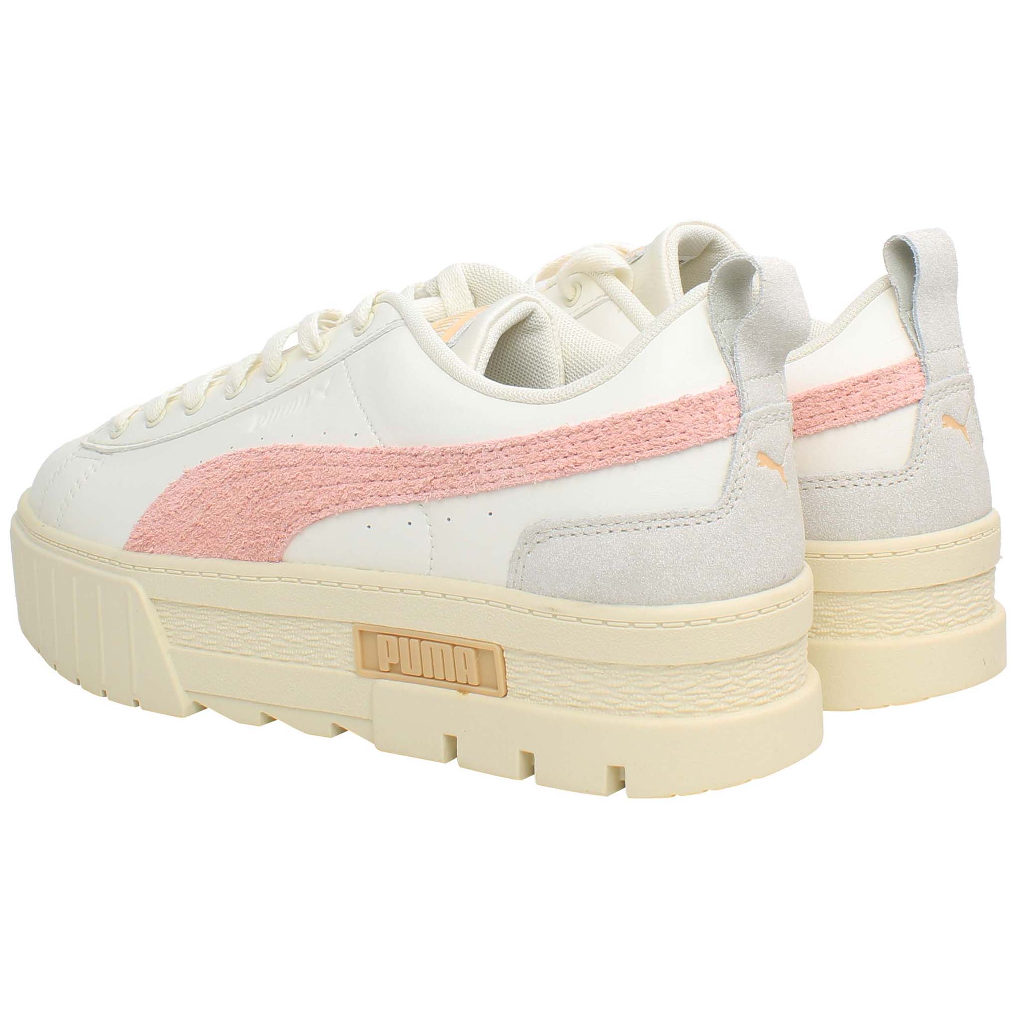 Puma Mayze Thrifted Womens White Trainers