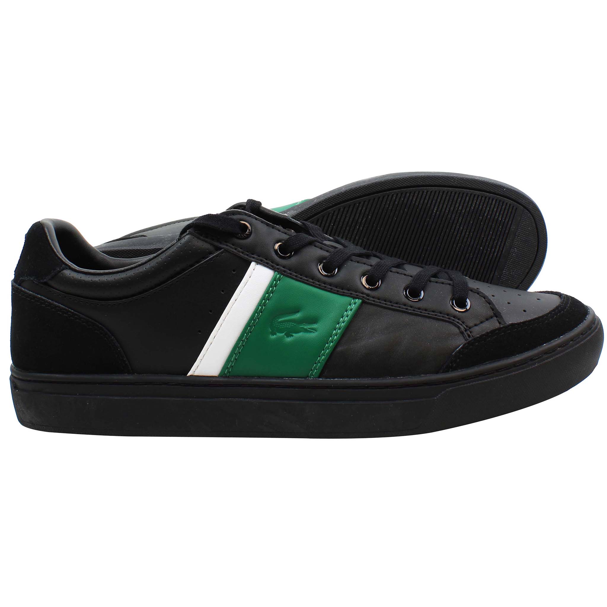 Lacoste Courtline 319 1 Mens Black Trainers