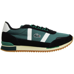 Lacoste Partner Retro 319 1 SMA Mens Green/Black Trainers